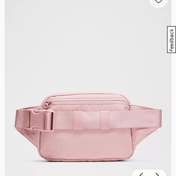 NWT Lululemon athletica Pink Belt Bag 2L - Picture 4 of 6